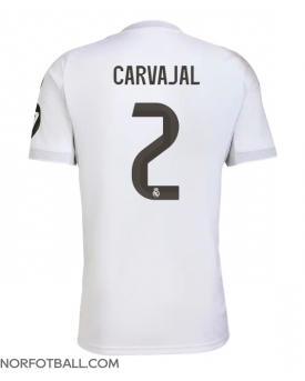 Billige Fotballdrakt Real Madrid Daniel Carvajal #2 Replika Hjemmedrakt 2025-26 Kortermet Billige Fotballdrakt Real Madrid Daniel Carvajal #2 Replika Hjemmedrakt 2025-26 Kortermet